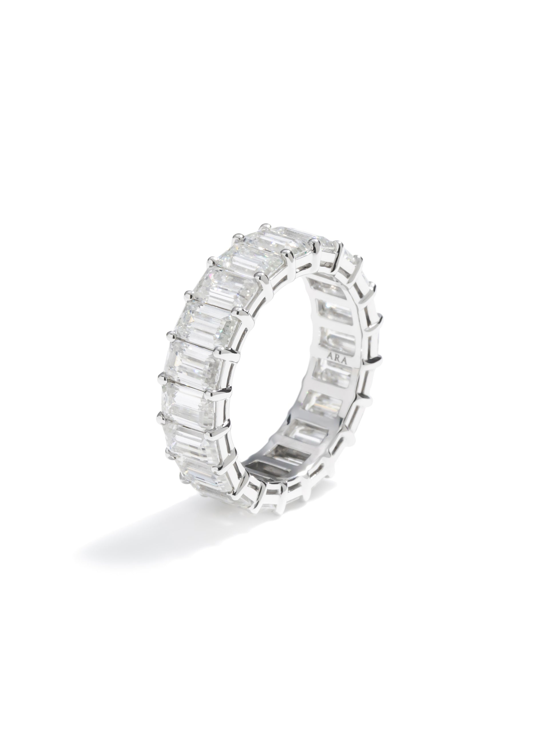 ETERNITY 50分祖母綠四爪排鑽戒