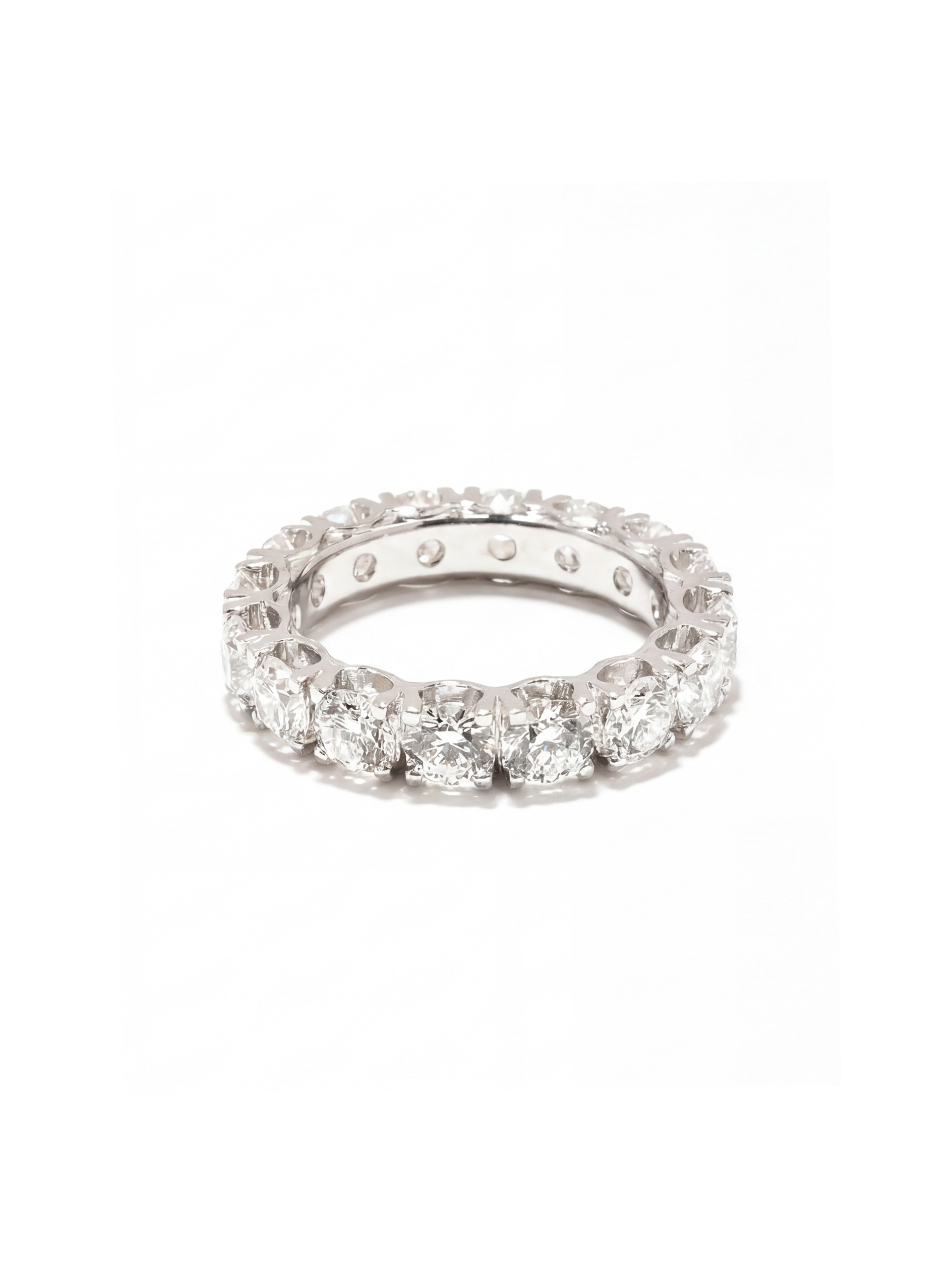 ETERNITY 圓鑽 U 爪排鑽戒